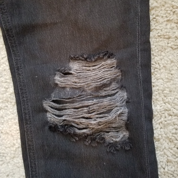 Free People Distressed Black jeans - Picture 5 of 9